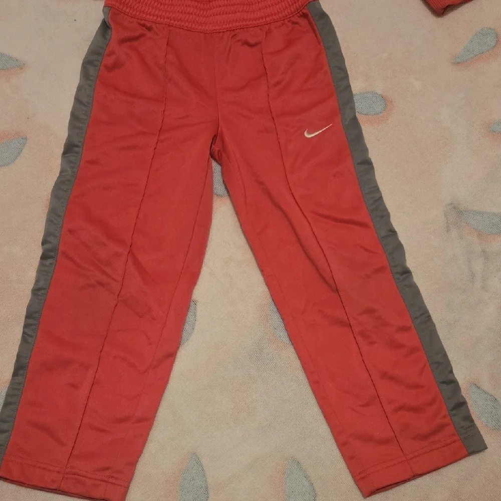 Nike Kids' Red and Gray Athletic Set